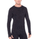 Icebreaker 150 Zone Long Sleeve Crewe, Black/Mineral, Extra Small, 104331-001-XS