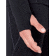 Icebreaker 150 Zone Long Sleeve Crewe, Black/Mineral, Extra Small, 104331-001-XS