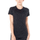 Icebreaker 150 Zone Short Sleeve Crewe, Black/Mineral, Extra Large, 104330-001-XL