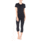 Icebreaker 150 Zone Short Sleeve Crewe, Black/Mineral, Extra Large, 104330-001-XL