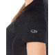 Icebreaker 150 Zone Short Sleeve Crewe, Black/Mineral, Extra Large, 104330-001-XL