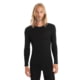 Icebreaker 175 Everyday Long Sleeve Crewe Thermal Top - Mens, Black, Small, IB104483001S