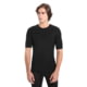 Icebreaker 175 Everyday Short Sleeve Crewe Thermal Top - Mens, Black, Large, IB104482001L