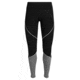 Icebreaker 200 Oasis Deluxe Leggings - Womens, Black/Gritstone HTHR, Large, 104386A04L