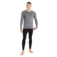Icebreaker 200 Oasis Leggings w/ Fly - Mens, Black, Extra Small, IB104370001XS