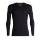 Icebreaker Merino 200 Oasis LS Crewe - Men's, Black, Extra Large, IB104365001XL