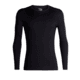Icebreaker Merino 200 Oasis LS Crewe - Men's, Black, Small, IB104365001S