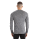 Icebreaker 200 Oasis Long Sleeve Crewe - Mens, Gritstone Heather, Large, IB104365013L
