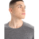Icebreaker 200 Oasis Long Sleeve Crewe - Mens, Gritstone Heather, Large, IB104365013L