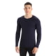 Icebreaker 200 Oasis Long Sleeve Crewe - Men's, Midnight Navy, 3XL, IB1043654013XL