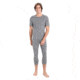 Icebreaker 200 Oasis Short Sleeve Crewe Thermal Top - Men's, Gritstone Heather, Large, IB104509013L