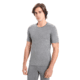 Icebreaker 200 Oasis Short Sleeve Crewe Thermal Top - Mens, Gritstone Heather, Large, IB104509013L