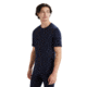 Icebreaker 200 Oasis Short Sleeve Crewe Thermal Top - Mens, Midnight Navy, Extra Large, IB104509401XL