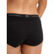 Icebreaker 200 Oasis Thermal Boy Shorts - Womens, Black, Extra Small, IB104467001XS