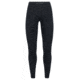 Icebreaker 200 Zone Leggings, Black/Mineral, Extra Small, 104427-001-XS