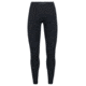 Icebreaker 200 Zone Leggings - Womens, Black/Mineral, Large, 104427-001-L