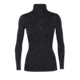 Icebreaker 250 Vertex Long Sleeve Half Zip Mountain Dash - Womens, Jet Heather/Black, Small, 104495-001-S