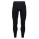 Icebreaker 260 Tech Thermal Leggings w/ Fly - Mens, Black, Extra Large, IB104374001XL