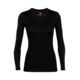 Icebreaker 260 Tech Long Sleeve Crewe Thermal Top - Mens, Black, Large, IB104371001L
