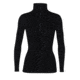 Icebreaker 260 Tech Long Sleeve Half Zip Thermal Top - Men's, Black, Medium, IB104372001M