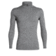 Icebreaker 260 Tech Long Sleeve Half Zip Thermal Top - Men's, Gritstone Heather, Large, IB104372013L