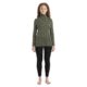 Icebreaker 260 Tech Long Sleeve Half Zip Thermal Top - Women's, Loden, Extra Small, IB104390069XS
