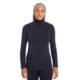 Icebreaker 260 Tech Long Sleeve Half Zip Thermal Top - Women's, Midnight Navy, Extra Large, IB104390401XL