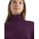 Icebreaker 260 Tech Long Sleeve Half Zip Thermal Top - Women's, Nightshade, Extra Small, IB104390853XS