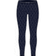 Icebreaker 260 Vertex Thermal First Snow Leggings - Women's, Midnight Navy/Snow/J, Extra Large, IB0A56V1259XL