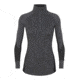 Icebreaker 260 Zone Long Sleeve Half Zip, Jet Hthr/Black/Snow, Extra Large, 104394-001-XL