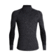 Icebreaker 260 Zone Long Sleeve Half Zip - Mens, Jet HTHR/Black, Small, 104361A01S