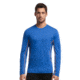 Icebreaker Aero Long Sleeve Crew - Men's-Cadet/Neo-Large