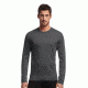 Icebreaker Aero Long Sleeve Crew - Men's-Monsoon/Mineral-Medium