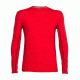 Icebreaker Aero Long Sleeve Crew - Men's-Rocket/Stealth-X-Large