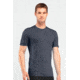 Icebreaker Aero Short Sleeve Crewe - Men's-Aegean/Cadet-Large
