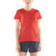 Icebreaker Amplify Short Sleeve Low Crewe - Womens, EMBER HTHR, L, 104765601L