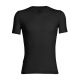 Icebreaker Anatomica Short Sleeve V Neck T-Shirt - Mens, Black, Large, IB103661001L