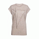 Icebreaker Aria Short Sleeve Tunic Blade, Pumice, L, 104106102L