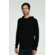 Icebreaker Aries Long Sleeve Hood - Men's-Black-Small