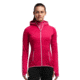 Icebreaker Atom Long Sleeve Hood Jacket - Women's-Garnet/Shocking/White-Medium