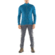 Icebreaker Awithay Long Sleeve Zip - Mens, Thunder/Isle, Large, 104693401L