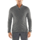 Icebreaker Awithay Long Sleeve Zip - Mens, TIMBERWOLF/Monsoon, Large, 104693001L