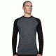 Icebreaker Body Fit Long Sleeve Crewe - Men's-Olive/Spruce-Medium