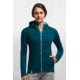 Icebreaker Cascade Plus Long Sleeve Hood Jacket - Women's-Stripe Night/Glacier-X-Small