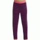 Icebreaker Compass Legging - Girls-Maroon/Shocking-8