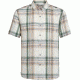 Icebreaker Compass Short Sleeve Shirt - Men's, Plaid Bracken/Scout, Small, 103611901S