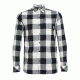 Icebreaker Departure II Long Sleeve Shirt - Men's -Plaid Stealth/Snow-Small