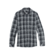 Departure II Long Sleeve Shirt - Mens -Jet Heather/Monsoon/Snow-Small