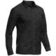 Icebreaker Departure Long Sleeve Shirt - Mens-Black/Jet Heather-Large