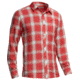Icebreaker Departure Long Sleeve Shirt - Mens-Clay Plaid-Small